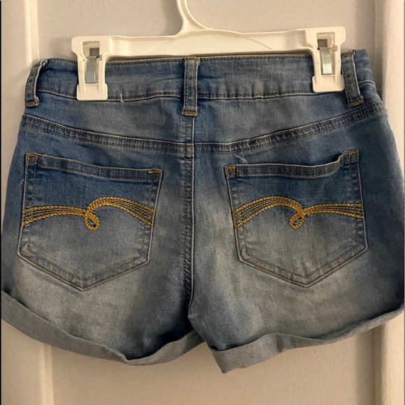 Justice Girls Denim Shorts - Picture 3 of 3